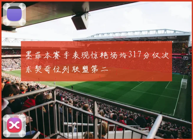 墨菲本赛季表现惊艳场均317分仅次东契奇位列联盟第二